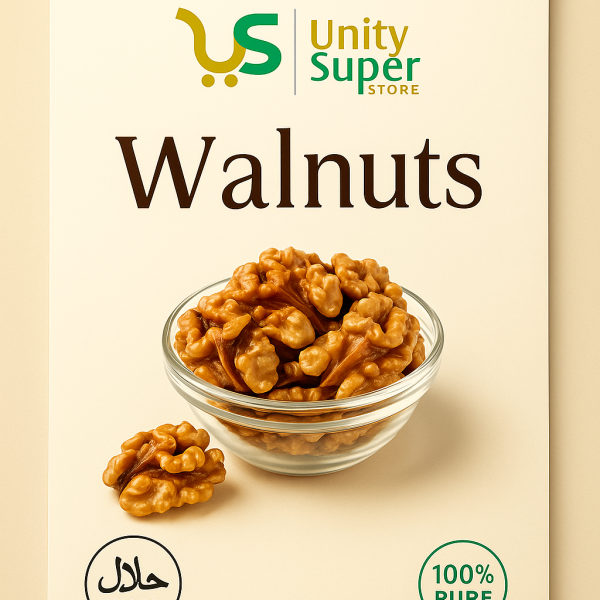 Unity Super Store 100% Organic Walnuts – Nutrient-Rich, Crunchy, and Deliciously Fresh
